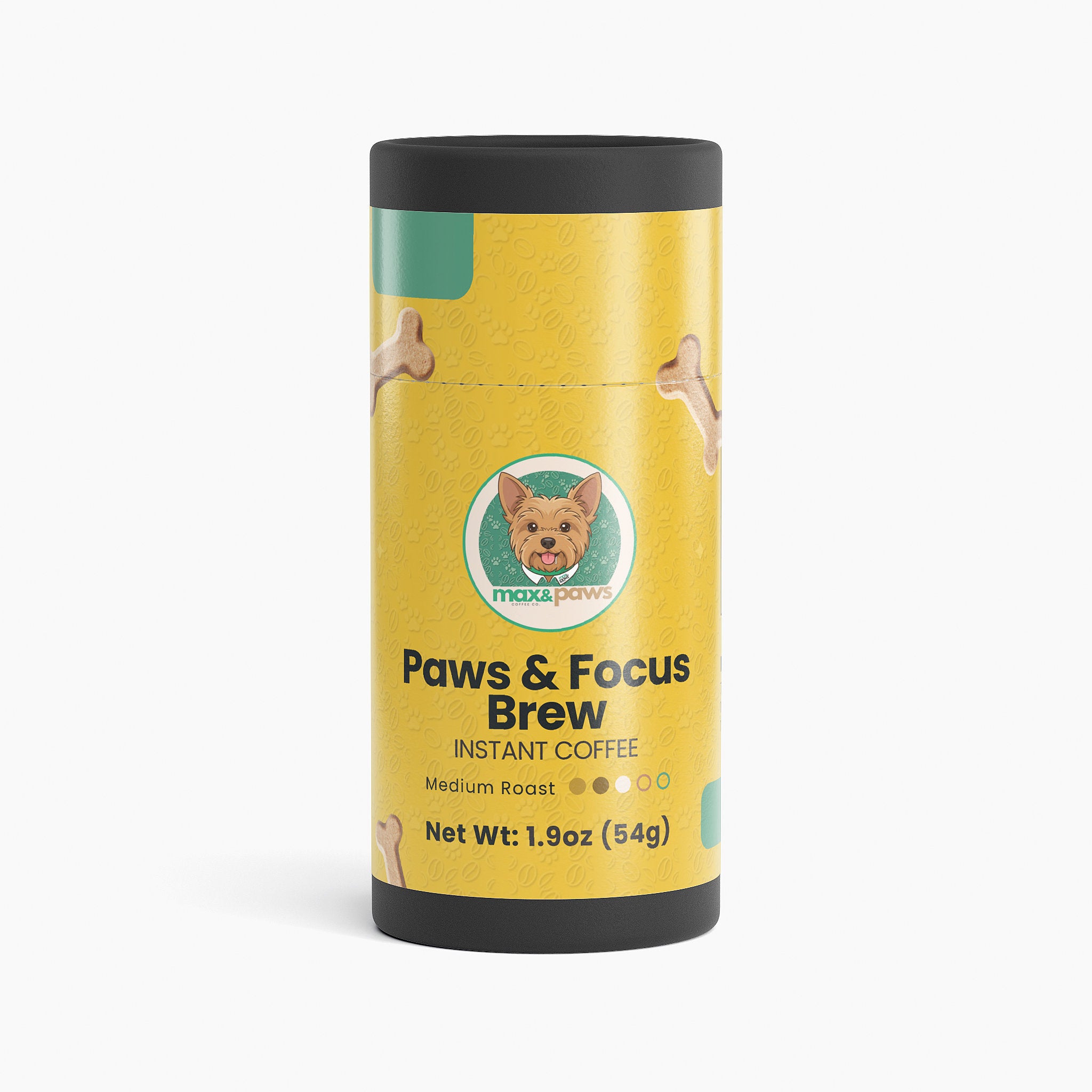 Paws & Focus Brew Instant Coffee (Medium Roast)