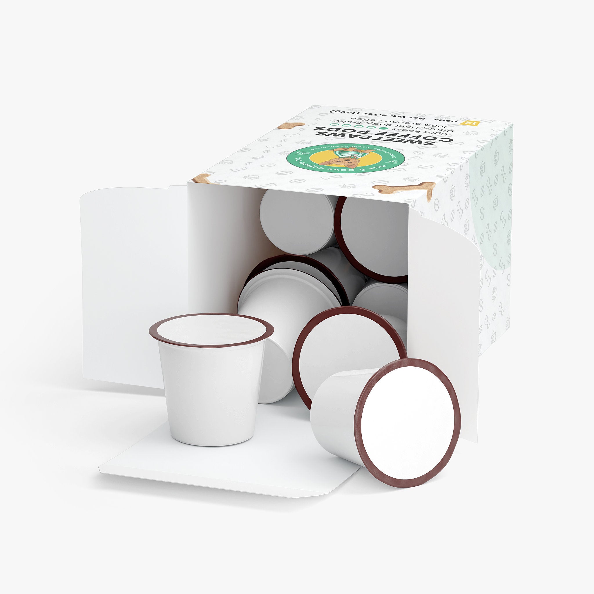 Sweet Paws Coffee Pods (Light Roast)