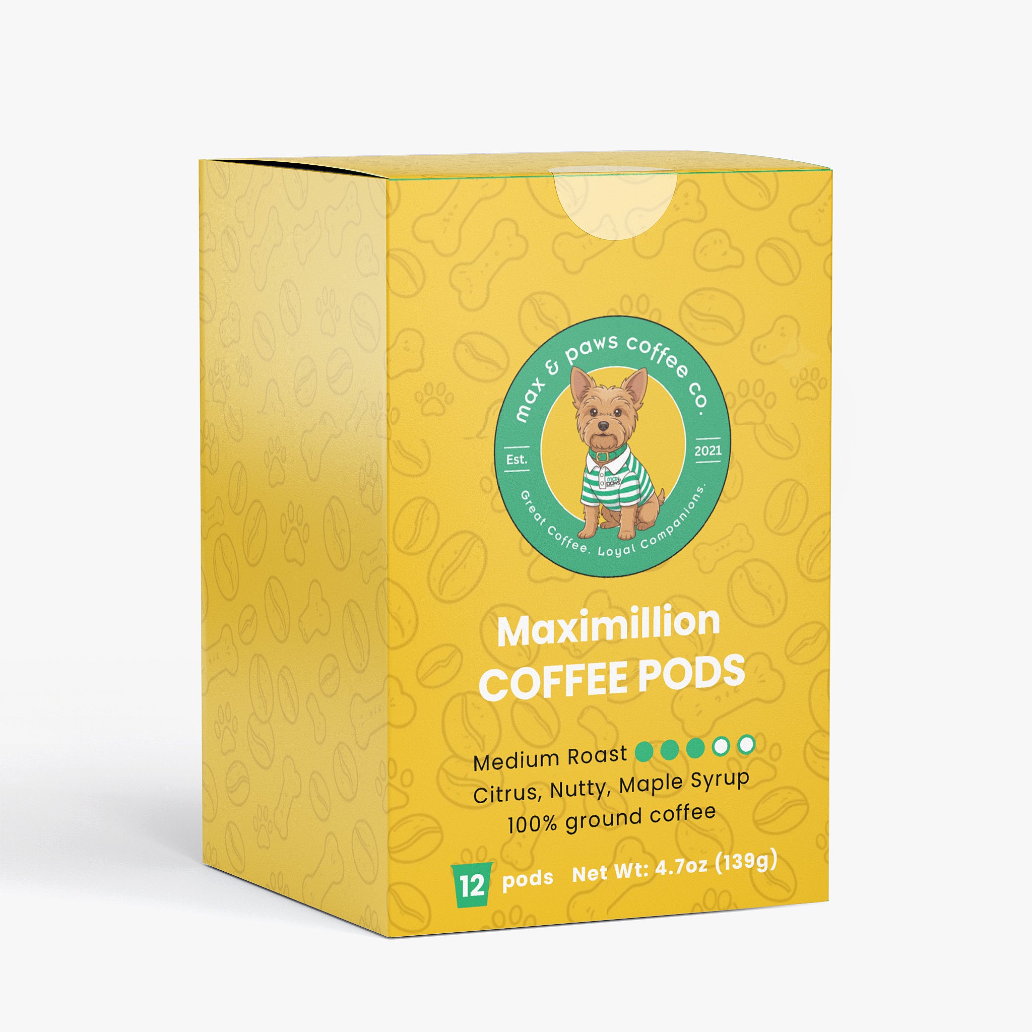 Maximillion Coffee Pods (Medium Roast)
