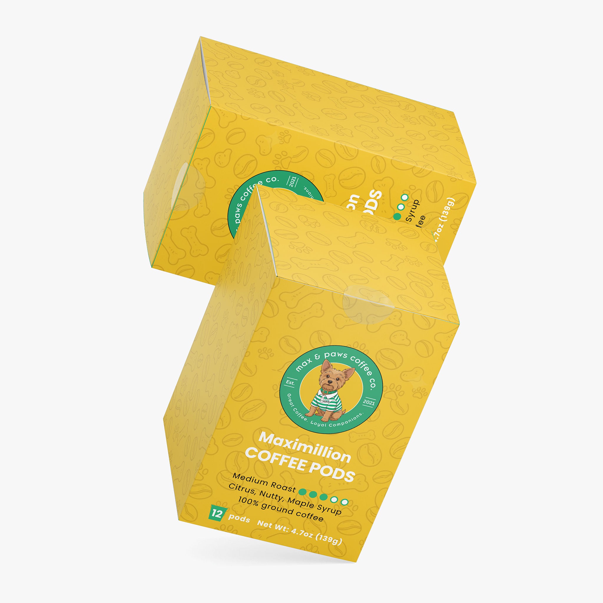 Maximillion Coffee Pods (Medium Roast)