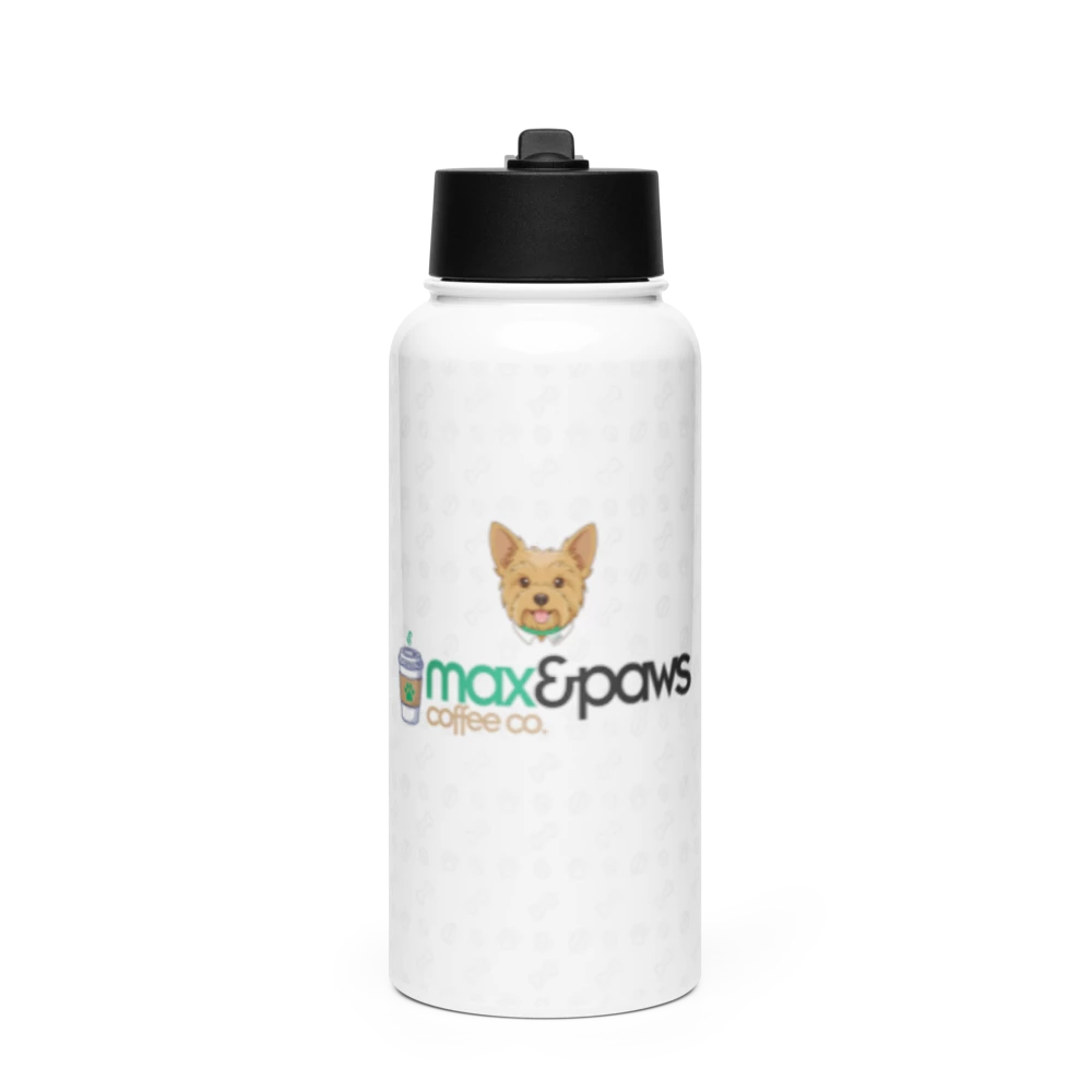 Max & Paws Stainless Steel Water Bottle