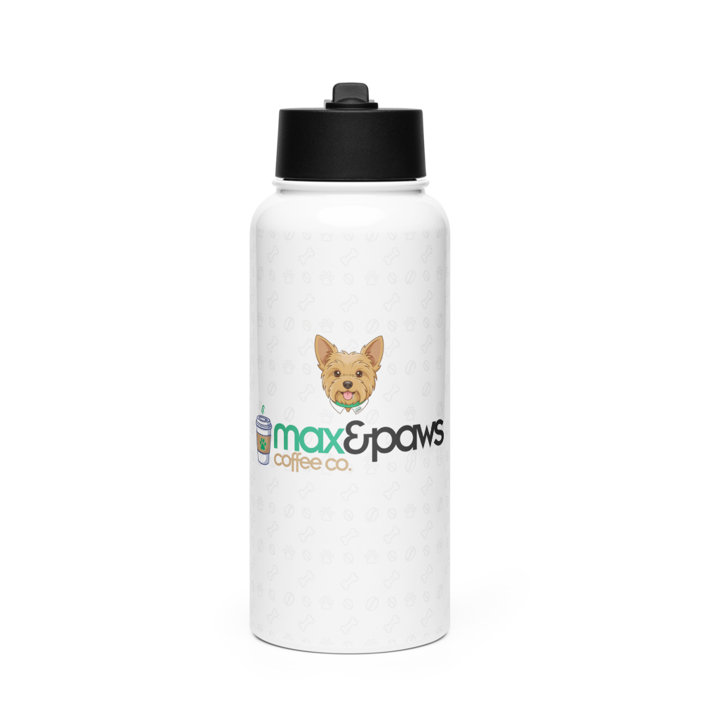 Max & Paws Stainless Steel Water Bottle