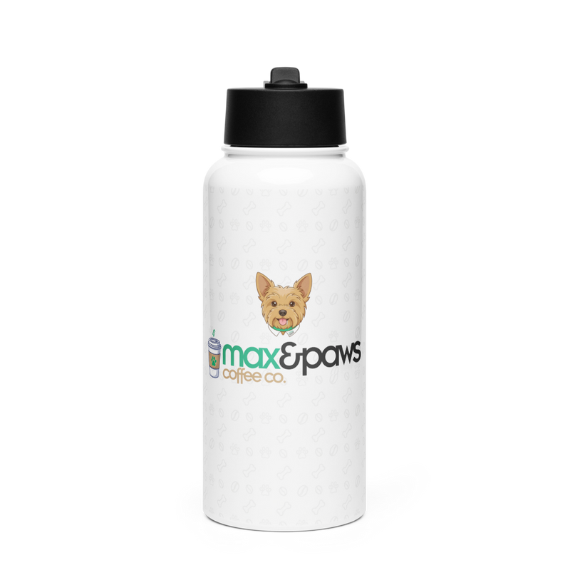 Max & Paws Stainless Steel Water Bottle